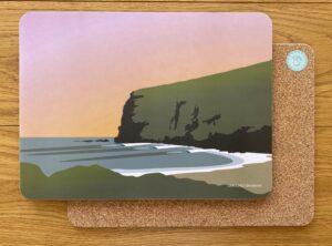 Crackington Haven Sunset placemat