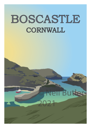 Boscastle print