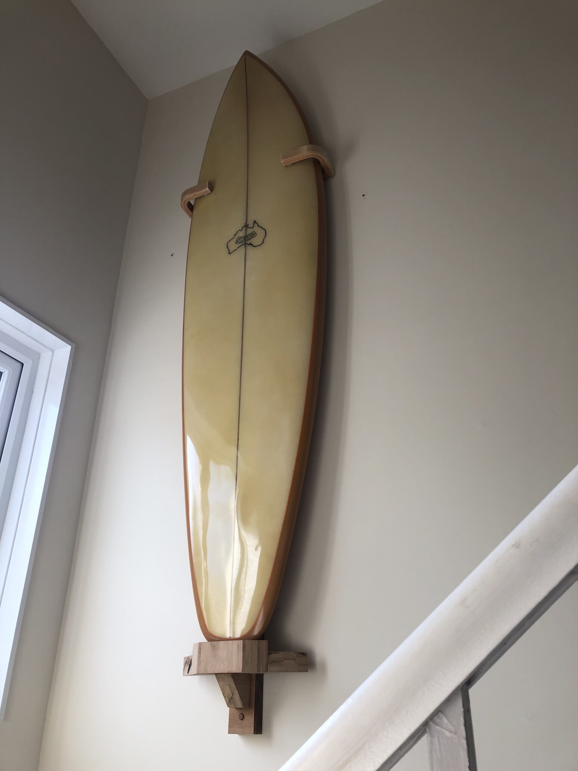 Mounted Shane Steadman Surfboard