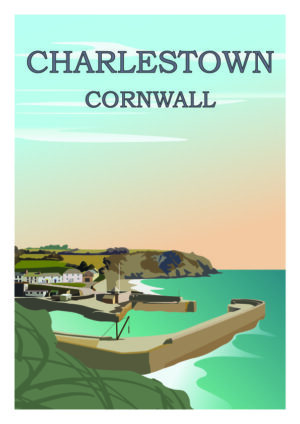 Charlestown harbour print