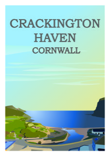 Crackington morning print