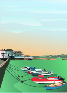Falmouth custom house quay card