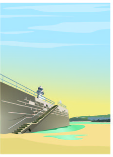 st ives smeaton's pier card