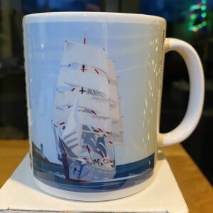 Falmouth tall ship mug