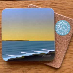 Saunton coaster