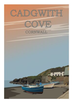 Cadgwith Cove print