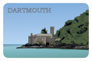 Dartmouth fridge Magnet