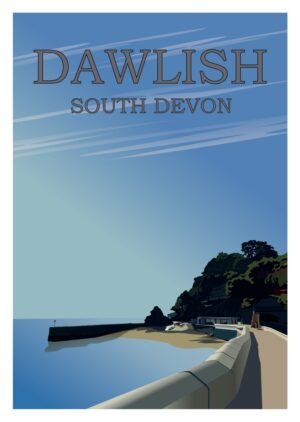 dawlish portrait print