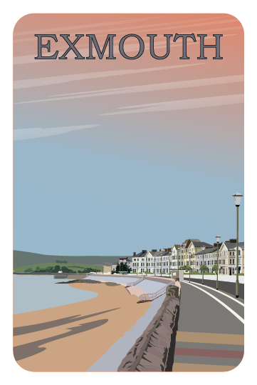 Exmouth fridge magnet