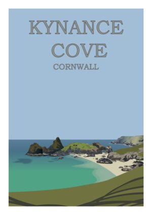 Kynance cove print