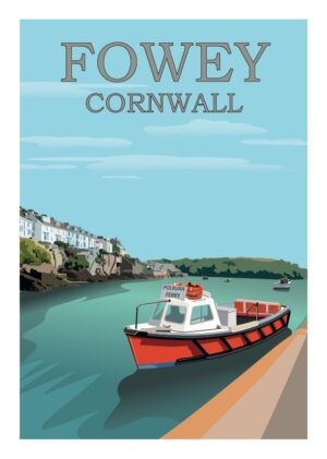 fowey, polruan ferry