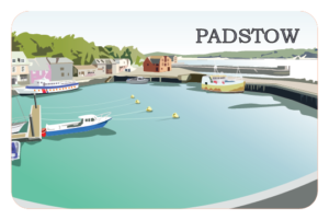 Padstow fridge magnet