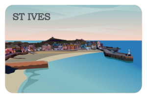 st ives vista Fridge Magnet