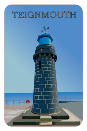 teignmouth Fridge Magnet