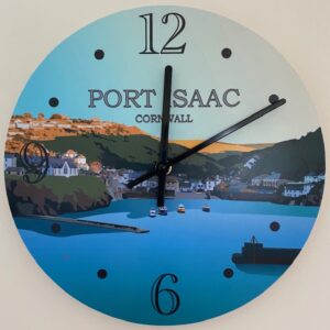 Port Isaac vista clock