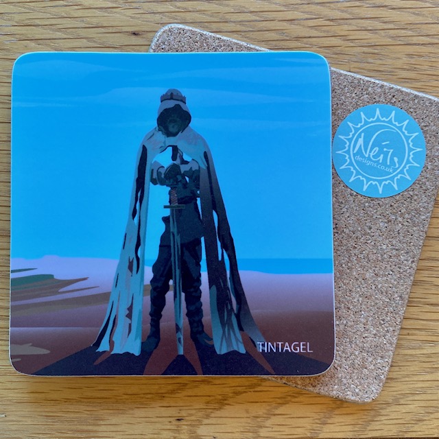 tintagel Arthur coaster