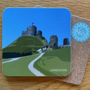 Launceston castle coaster
