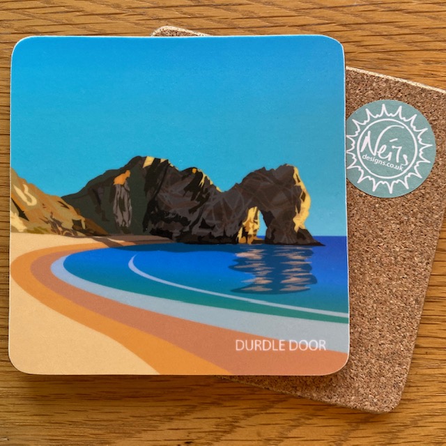 Durdle door coaster