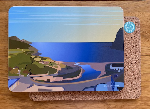 Crackington Haven morning placemat